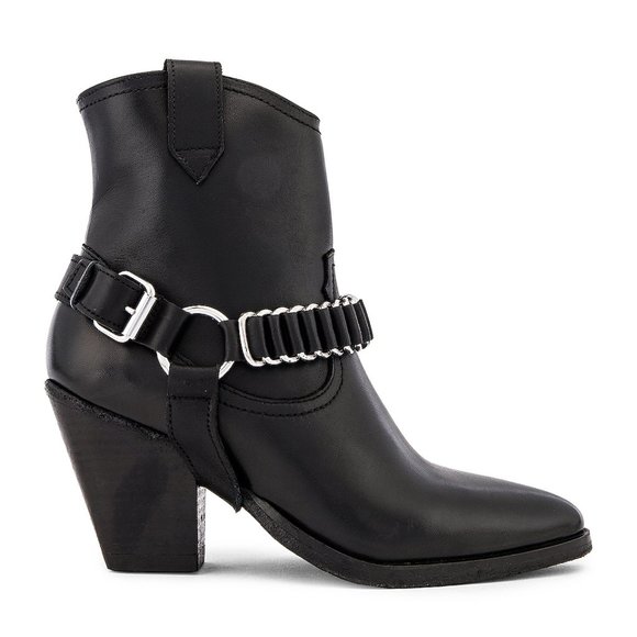 All Saints Shoes - NWT ALLSAINTS Rolene Strap Bootie in Black Leather